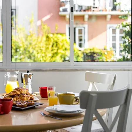 Apartament Sunny In The Heart Of Principe Real Lizbona